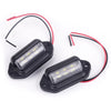 Car Truck Boat - Waterproof 6000K 12V LED License Plate Lights