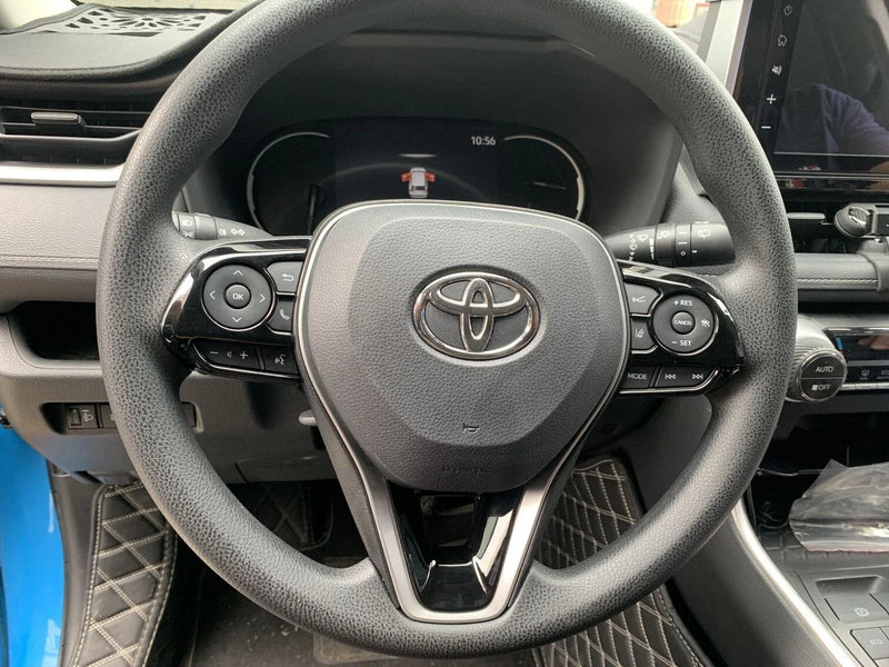 Toyota RAV4 (2019-2023) 3 x ABS Steering Wheel Black Garnish Cover Trim
