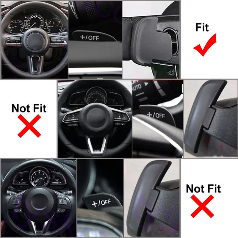 Mazda 3, Axela, CX-30, MX-30 Black Steering Wheel Shift Paddle