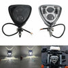 Honda Chopper Bobber Cafe Racer LED Triangle Headlight