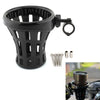 22mm-25mm Fixed Handlebars Black Handlebar Cup Holder Kit