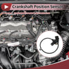 HYUNDAI i30 1.6 CRDi (2007-2011) 1 x Pc Crankshaft Position Sensor