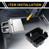 Jeep Wrangler JL JLU (2018-2022) Black Blue Center Console Organizer Tray