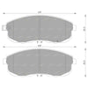 Nissan 180SX S13 Front Disc Brake Pad Set (1991 - 1991)