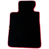 BMW Z4 Series E86 Coupe (2003-2008) Red Trim AutoWin Black Floor Mats