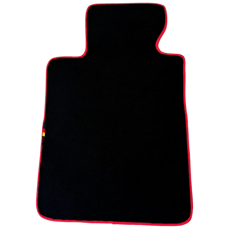 BMW Z4 Series E86 Coupe (2003-2008) Red Trim AutoWin Black Floor Mats