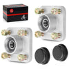 Yamaha Golf Cart 2 x Wheel Hub & Cover Cap (G8-G27)