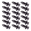 Fender Bumper Push Pin Fasteners 100pc 8MM Plastic Rivets