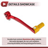 Honda CRF110F (2013-2018) - Red & Gold Tone Folding Shifter Lever