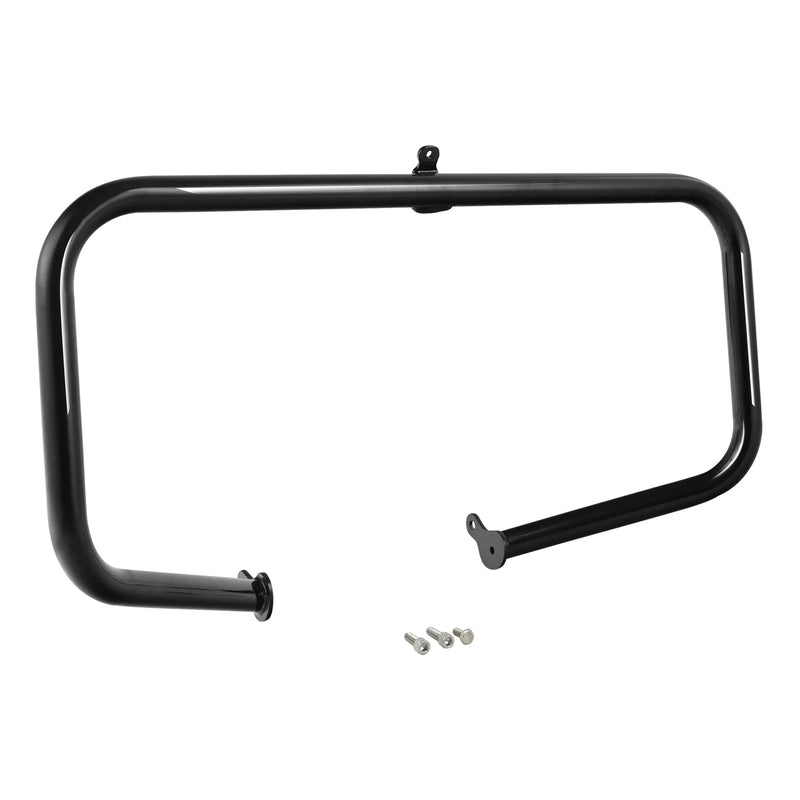 Harley Road Glide Black Highway Engine Guard Crash Bar Foot Pegs (09-24)
