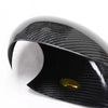 Dodge Challenger 2009-2020 Carbon Fiber Black Rear Mirror Cover