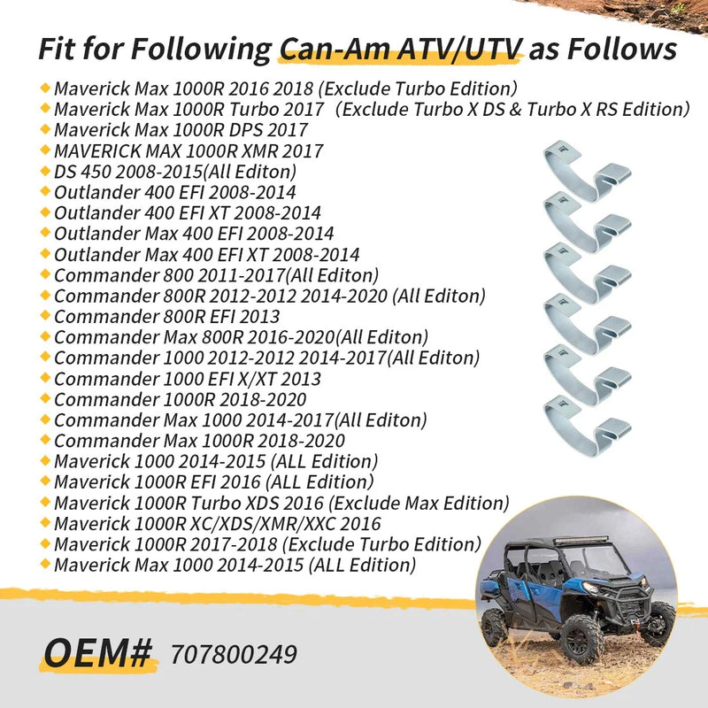 Can-Am Outlander 400 Commander 800 Maverick 1000 Max 6x Air Box Cover Clip