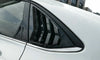 VW Jetta A7 Mk7 2 x Rear Window Louver Shutter Cover (2019–2021)