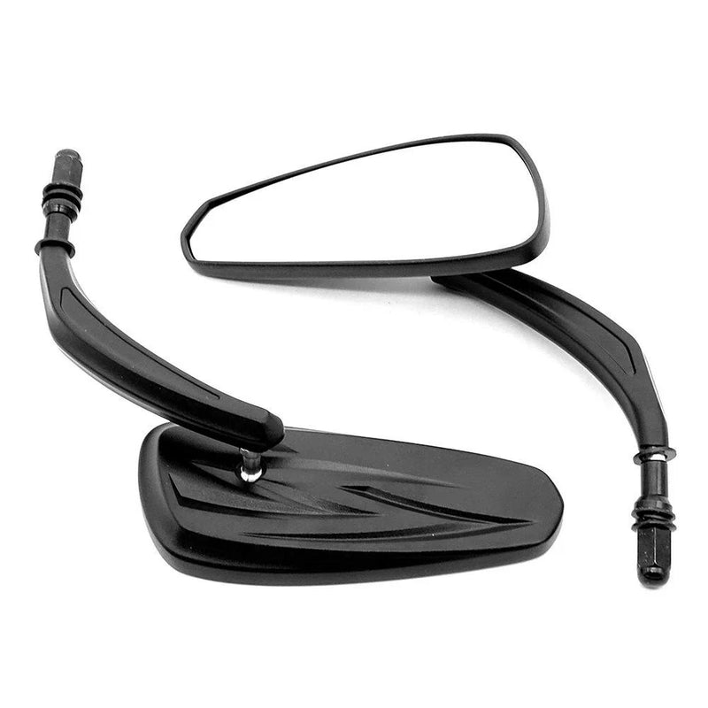 Harley Touring, Glide, Softail, Dyna Black Rearview Mirrors