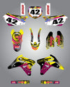 Suzuki RMZ 450 (2007) - Neon Style Stickers / Decals Custom Graphic Kit