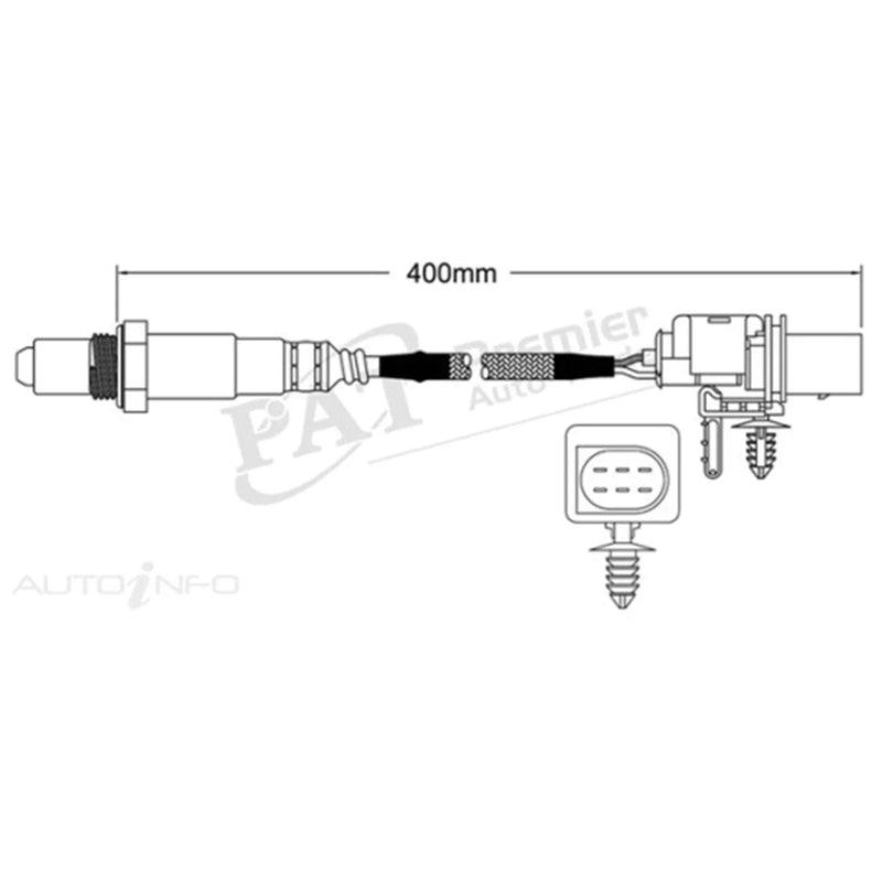 Land Rover Freelander 2 Pre Cat Oxygen O2 Sensor (2007-2010)