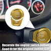 BMW 2 3 3GT 4 5 6 X1 X3 X4 Gold Start Stop Button Cover Sticker Kit