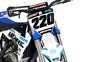 Husqvarna TC 85 Custom Graphic Kit Ripped Style Decals (2018-2024)