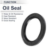 Oil Seal 65x90x8mm Nitrile Rubber Black 5 Pcs