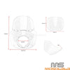 Harley FXLRS 114 117 5.75'' Headlight Front Fairing (2021-2023)