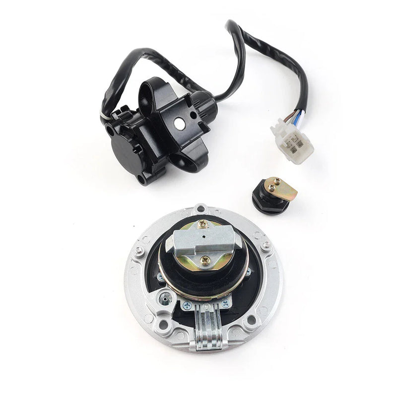 Kawasaki Vulcan S 650 Fuel Gas Cap Ignition Switch Seat Lock Set (2014-2022)