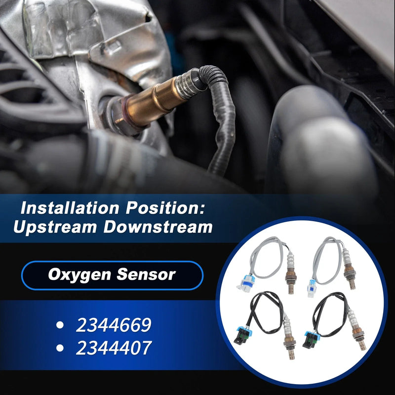 Chevy Silverado 6.0L Upstream & Downstream Oxygen Sensor 4 x (2003 - 2004)