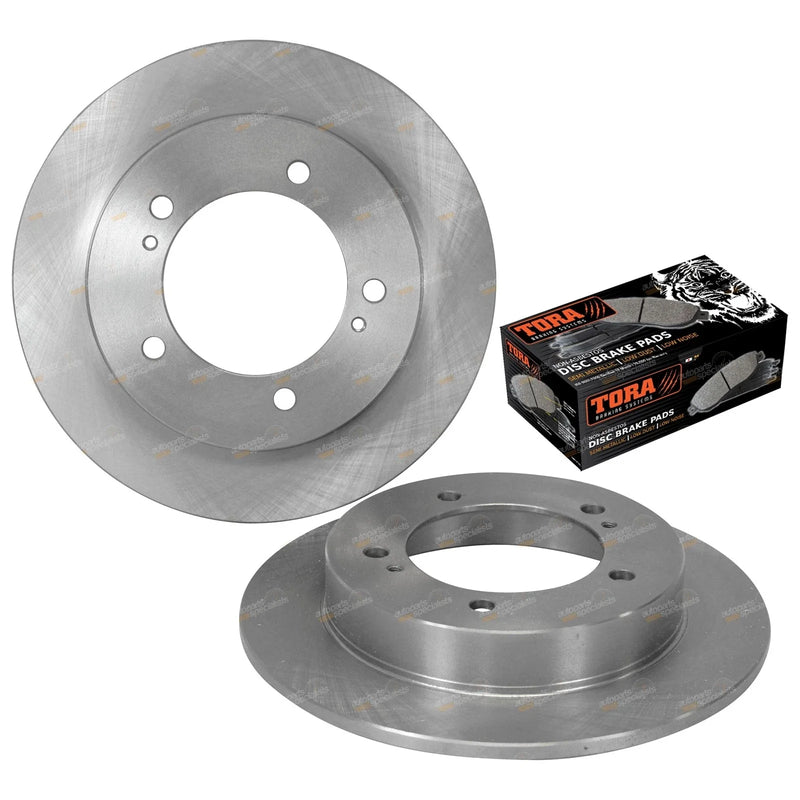 Suzuki Jimny (1998-2007) 4x4 Front Disc Rotors + Brake Pads