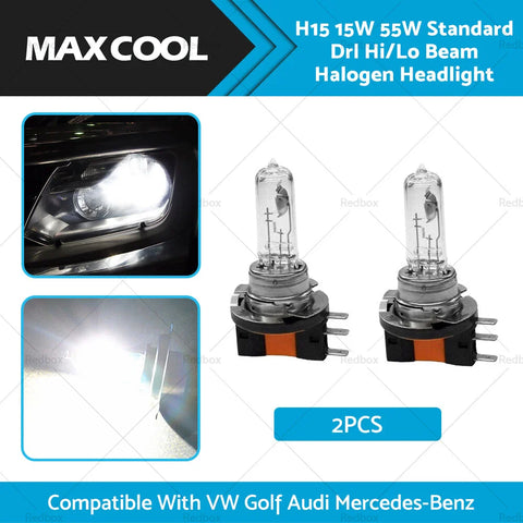 Golf Mercedes 15W 55W DRL Hi/Lo Beam Halogen Headlight