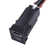 Toyota RAV4 C-HR Tundra Dual USB-C PD USB-A QC3.0 Charger Socket (2016-2023)