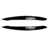 BMW X5 E70 Gloss Black Headlight Eye Lid Eyebrow Trim Cover (2008–2013)