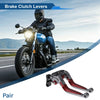 Honda CBR600RR (2007-2016) - Titanium Red Adjustable Brake Clutch Levers
