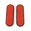Victory Judge Hammer-S Hard-Ball 2 x Red Front Fork Leg Reflector Covers