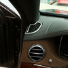 Benz S Class W222 2014-2018 Chrome Dashboard Air Outlet Vent Cover Trim fit