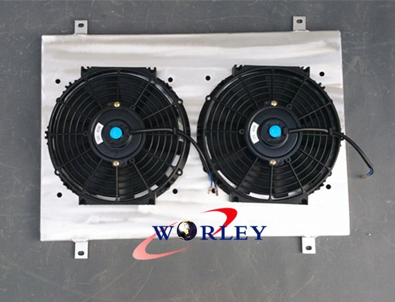 Ford Falcon XC XD XE XF V8 & 6 Cylinder Aluminum Shroud & Fans (1972-1985)