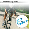Motorcycle Water Bottle Cup Drink Holders Universal Blue Aluminum Alloy