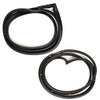 Door Rubber Weatherstrip FL+FR Fits Mitsubishi Lancer E-CAR CB2 4D Sedan 1992-96