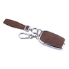 Toyota Yaris Corolla RAV4 Land Cruiser Leather Key Fob Cover Case Chain