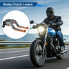 Yamaha YZF R1 Adjustable Brake Clutch Levers Titanium Handle Orange End