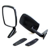 Datsun Fairlady Z 240Z 260Z 280Z 280ZX Black Fender Door Mirrors x2