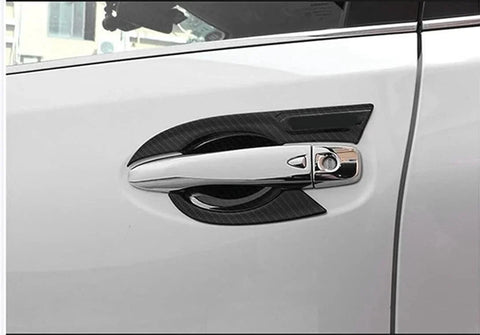 Nissan Navara NP300 D23 Carbon Door Handle Bowl Cover Trim (2015-2021)