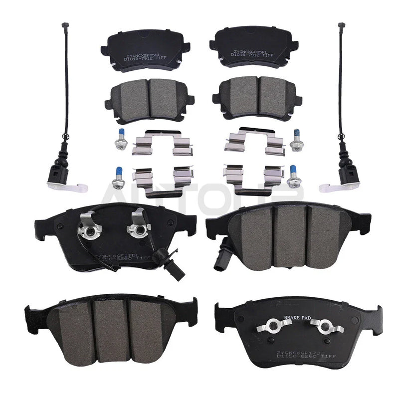 Bentley Continental GT / GTC & Flying Spur Front & Rear Brake Pads Set (2004–2018)