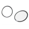 Mini Cooper R56 4pcs Carbon Fiber Rear Front Headlight Bezel Cover Trim fit