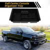 Chevy Silverado 1500 & GMC Sierra - Black Full Center Console Tray