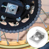 Motorcycle 2 x 12mm Chain Adjuster Block Tensioner