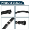 Volvo S40 (2004-2010) Rubber Black 1 Pcs Radiator Hose Coolant Pipe