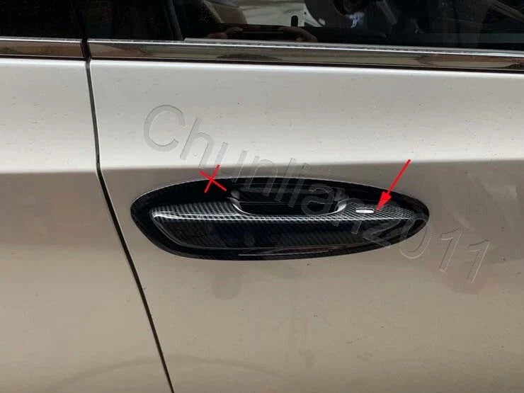 Lexus ES300h ES350 (2018-2021) 4 x ABS Fiber Door Handle Cover Trim