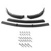 Dodge Charger SRT Glossy Black Front Bumper Lip Splitter Kit (2015-2023)