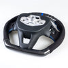 Ford Focus Kuga Steering Wheel Carbon Fiber Flat Bottom Suede (2020-2023)