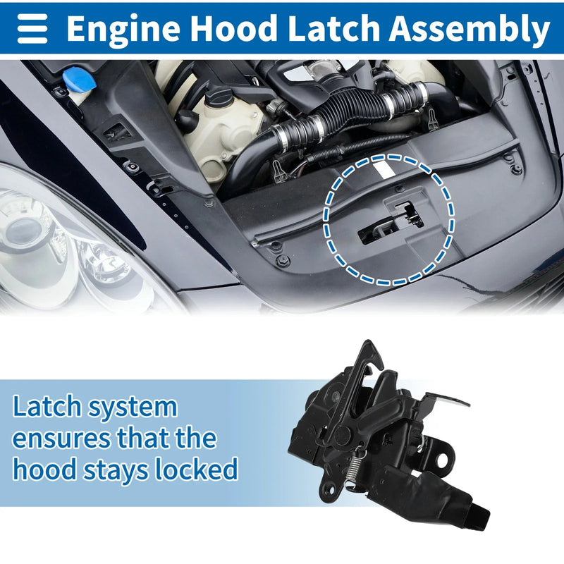 Toyota Highlander Hood Latch Assembly 1 Pc (2010–2013)