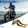 Kawasaki NINJA650R Gold Tone Black Brake Clutch Lever